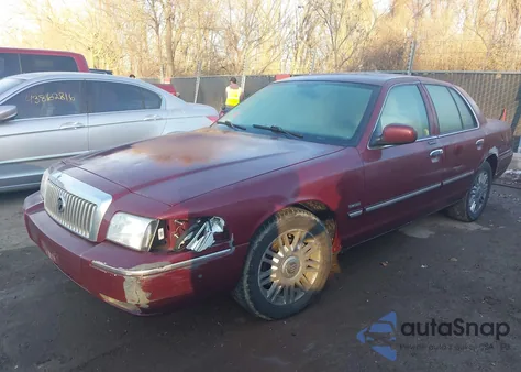 2009 Mercury Grand Marquis Ls (Fleet Only) from USA, damaged, VIN 2MEHM75V99X611467